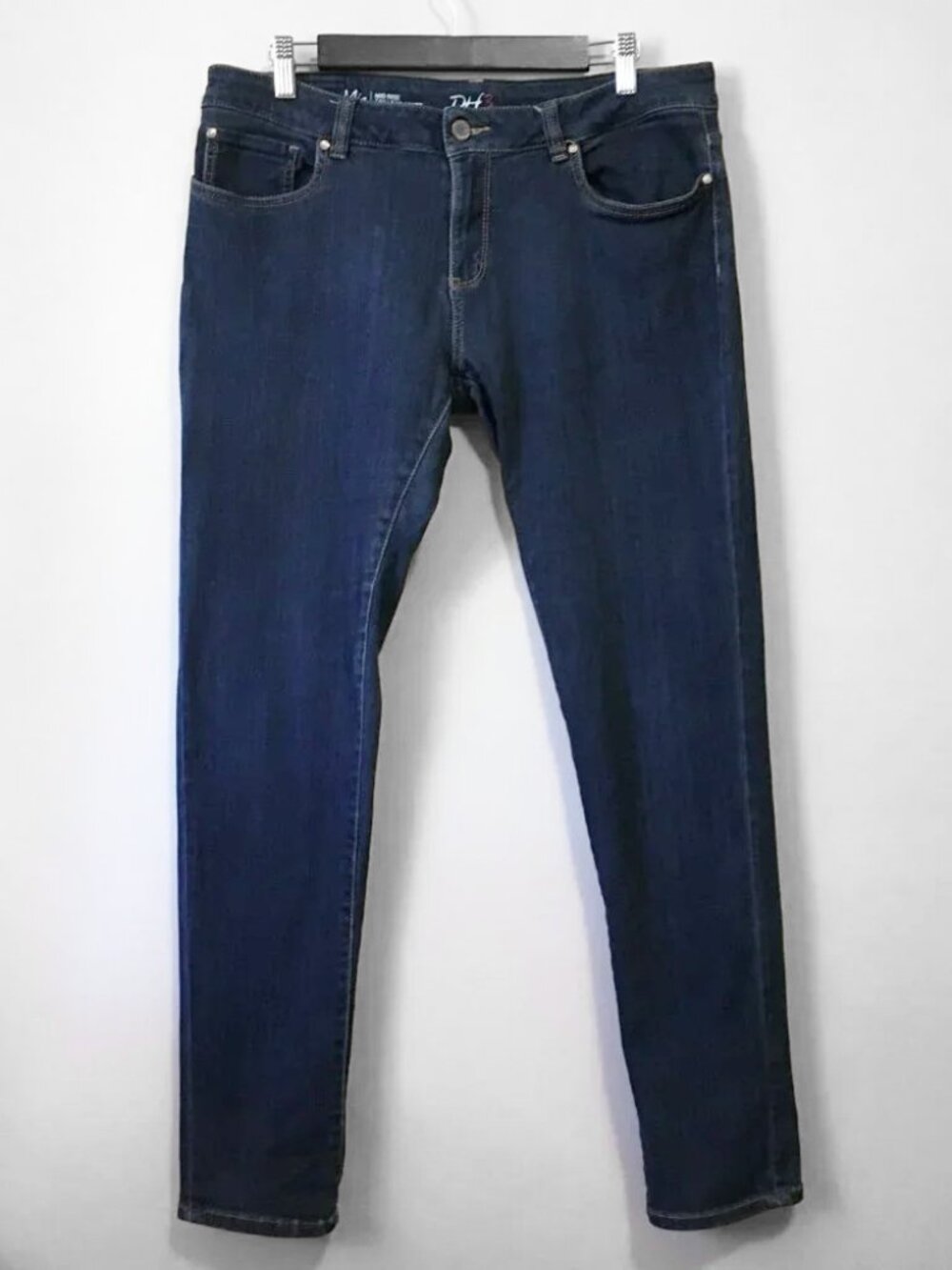 DH3 Mia Mid Rise Slim Skinny Blue Jeans 12x31